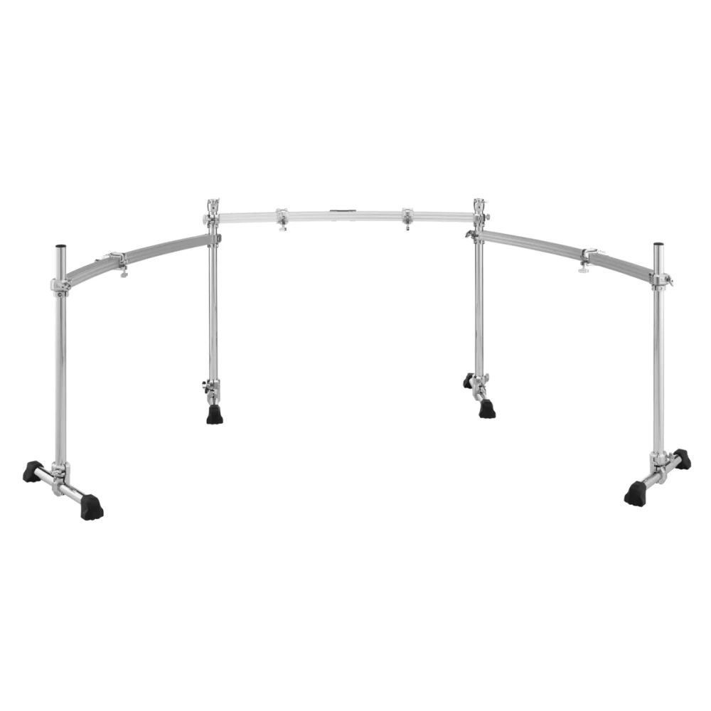 Rack Corral Curvo PEARL Para Batería DR-513C + 4 clamps + 2 Adaptadores Para mini boom