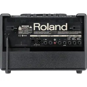 Amplificador Guitarra Acustica Roland AC60D Color Negro
