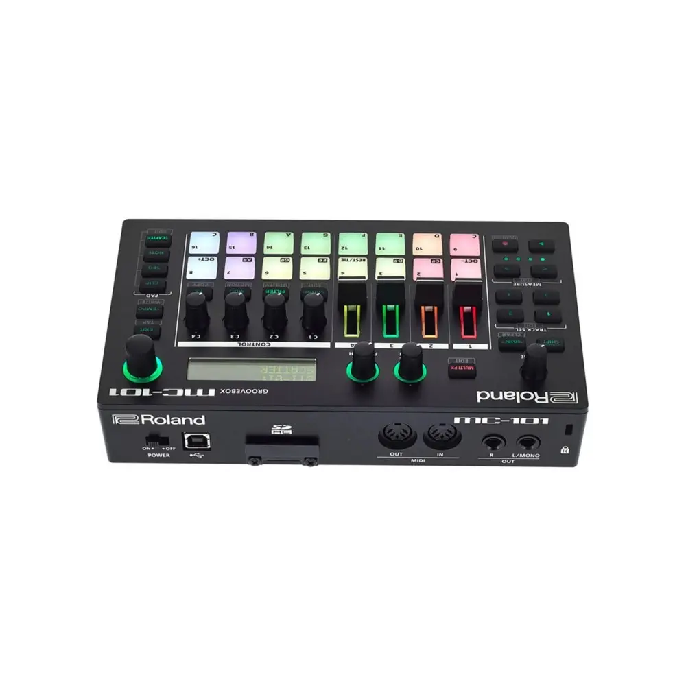 Maquina de Ritmos Music Workstation Groovebox Roland MC101