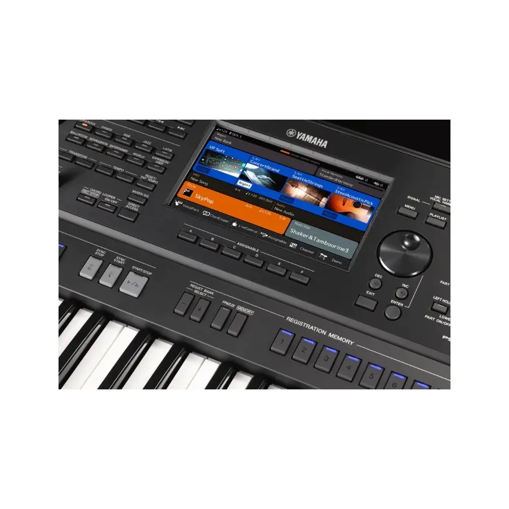 Teclado Avanzado Yamaha PSRSX900 Arranger 61 Teclas con Bluetooth