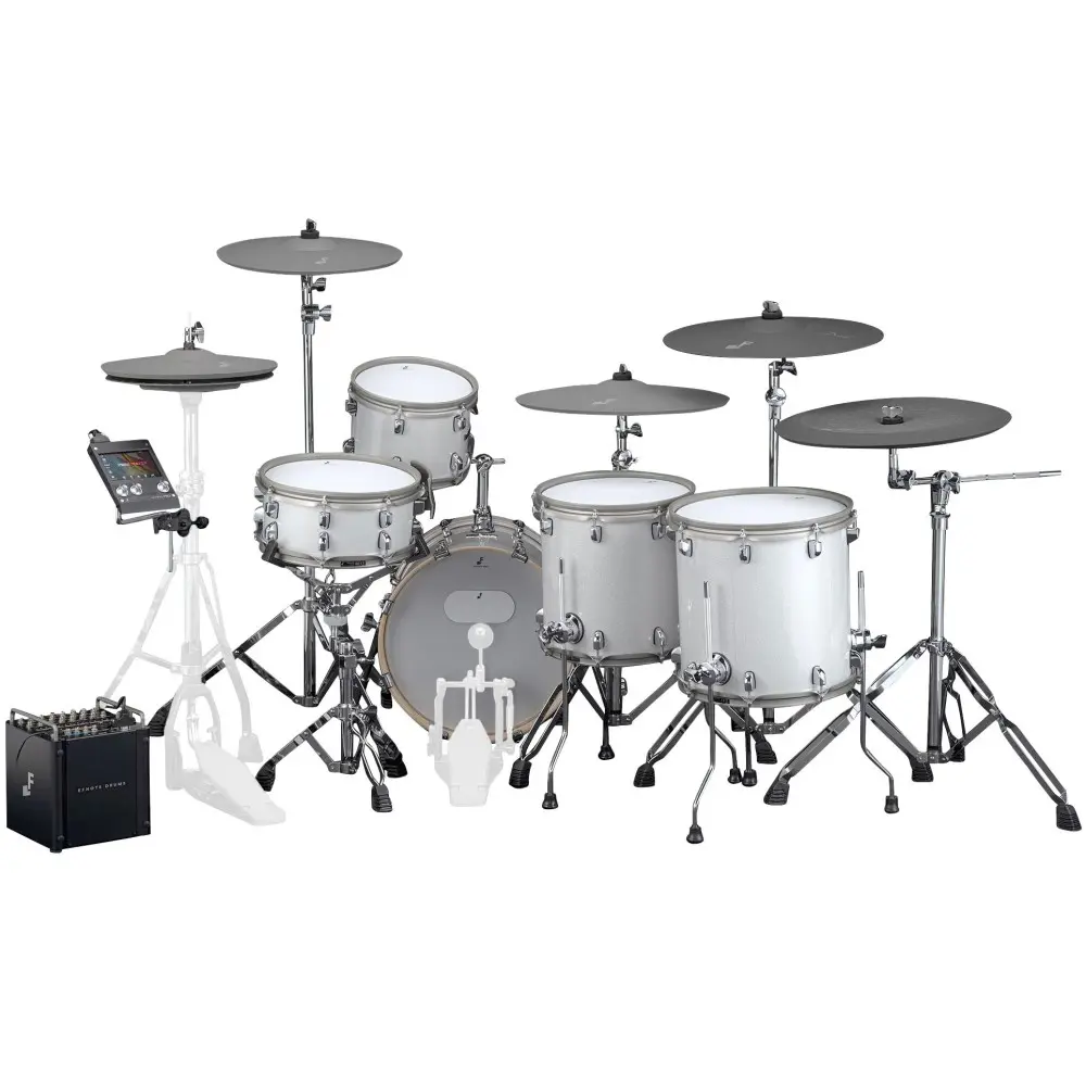 Bateria Electronica Efnote Pro 503 5 Cuerpos Mesh con Hardware Pack