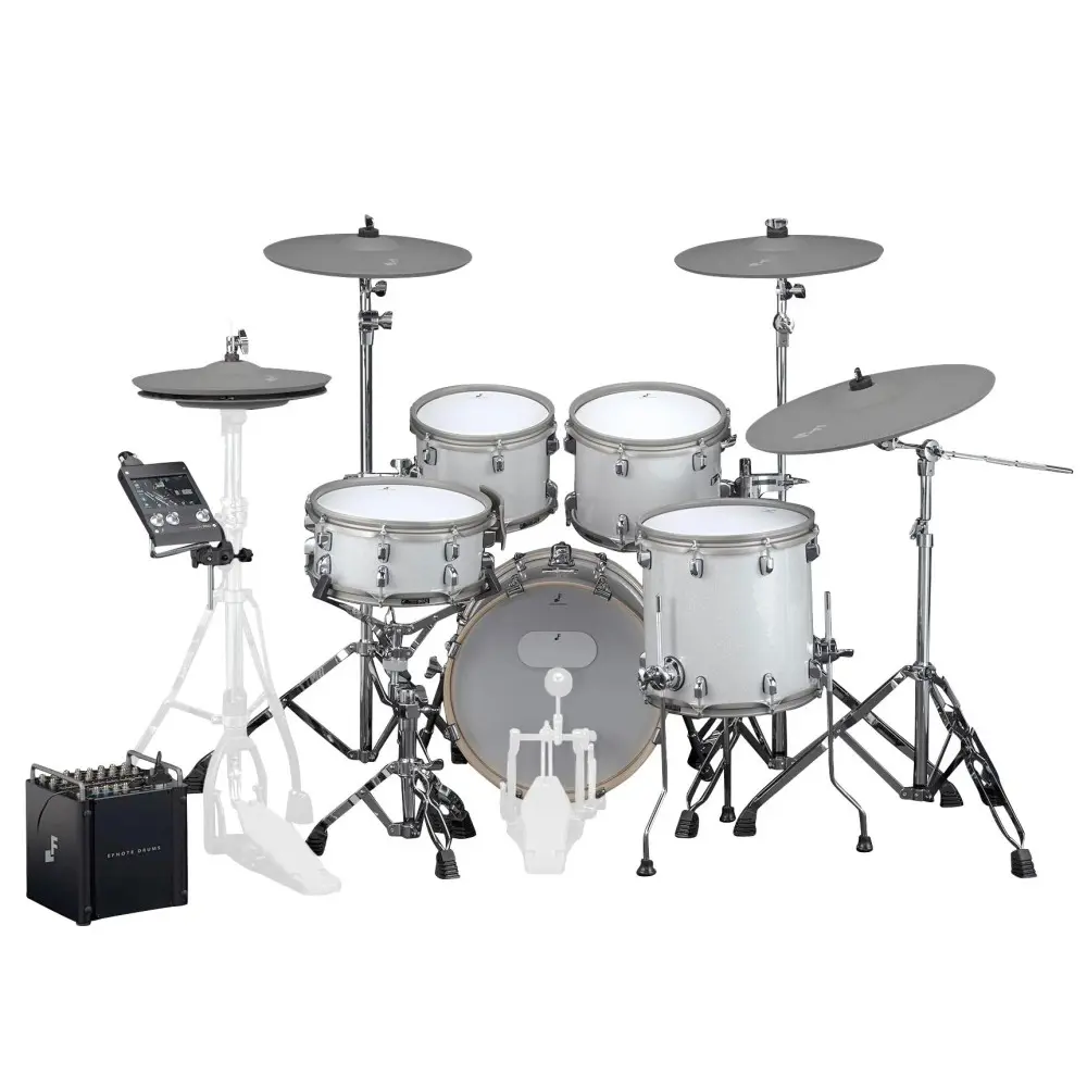 Bateria Electronica Efnote Pro 501 5 Cuerpos Mesh con Hardware Pack