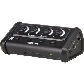 Amplificador De Auriculares Con 4 Salidas Zoom Zha-4