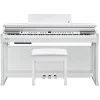 Piano Digital Kurzweil CUP P1 Color Blanco Con Bluetooth + Mueble + Banqueta