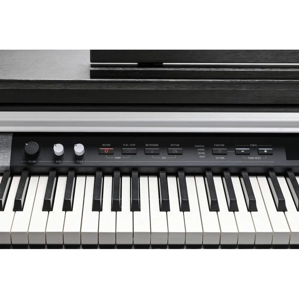 Piano Digital Kurzweil CUP P1 Color Marron Con Bluetooth + Mueble + Banqueta