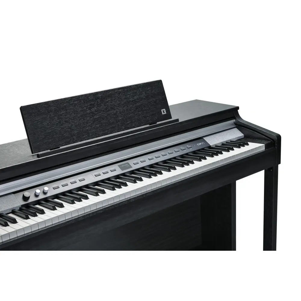 Piano Digital Kurzweil CUP P1 Color Marron Con Bluetooth + Mueble + Banqueta