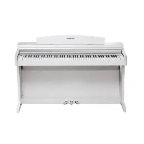 Piano Digital Kurzweil CUP M1 Color Blanco Con Bluetooth + Mueble + Banqueta