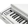 Piano Digital Kurzweil CUP M1 Color Blanco Con Bluetooth + Mueble + Banqueta