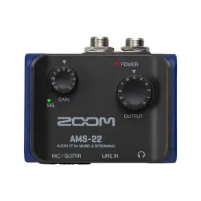 Placa Interface Audio Zoom Pro Ams-22