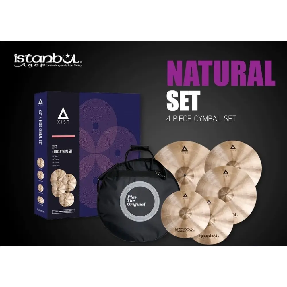 Set Istanbul Agop Xist Natural | 14, 16, 18 y 20 | Con Funda | IXS4