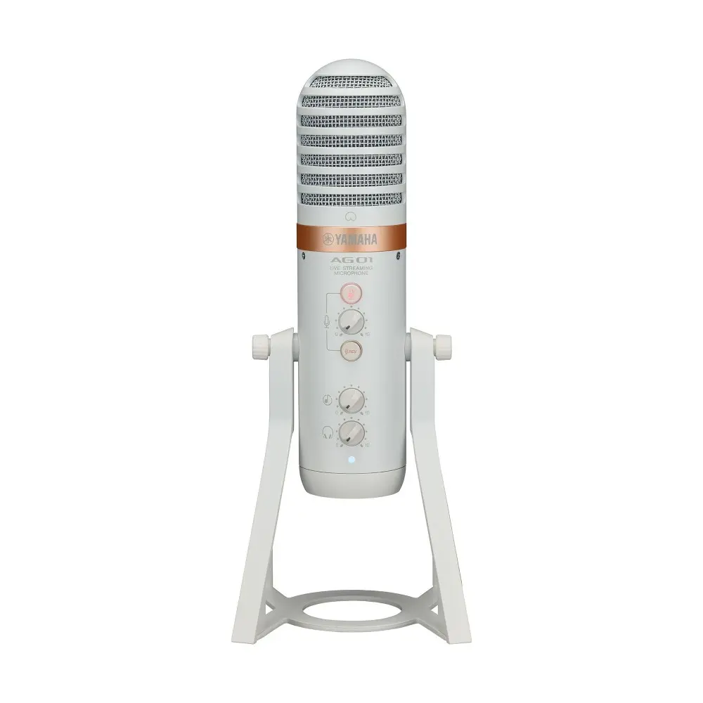 Microfono USB Yamaha AG01W Condenser Blanco