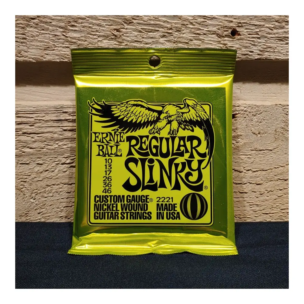 Encordado Ernie Ball Guitarra Eléctrica Regular Slinky 010-046