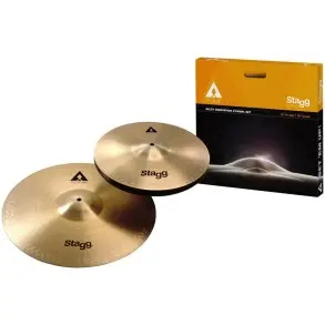 Set De Platillos Stagg Hi Hat 13" + Crash 16"