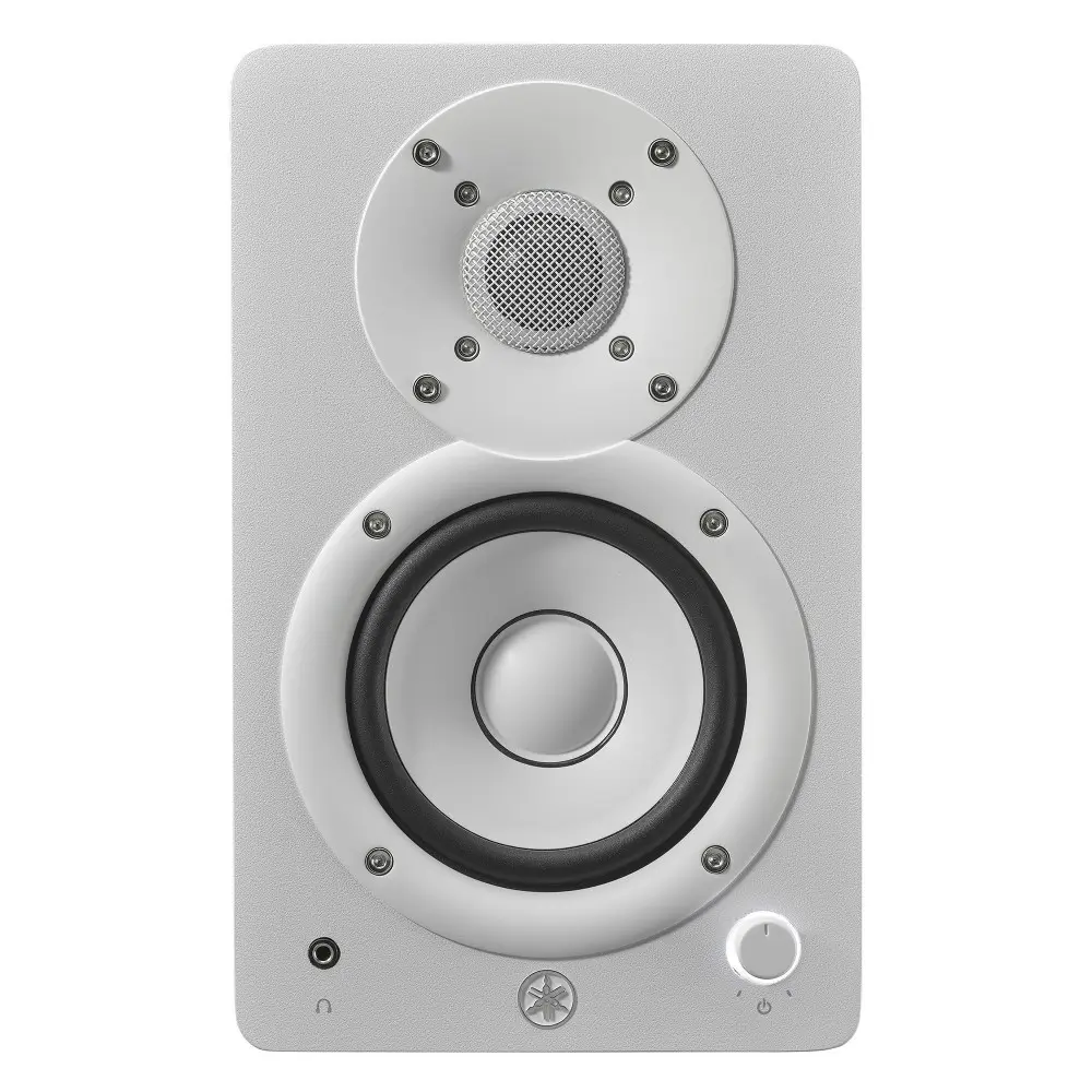 Monitores De Estudio Yamaha HS4W 4.5" Driver 1" 52W Blancos