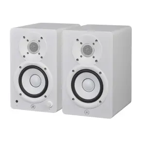 Monitores De Estudio Yamaha HS4W 4.5" Driver 1" 52W Blancos