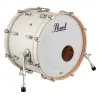 Bateria Pearl Master Maple Gum 4 De Cuerpos Con Bombo De 22 Color White Ice Swirl