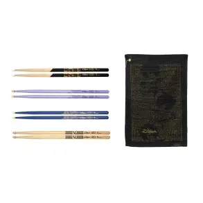 Pack De Palillos Zildjian 400th Anniversary 5a Edicion Limitada + Toalla 400Th