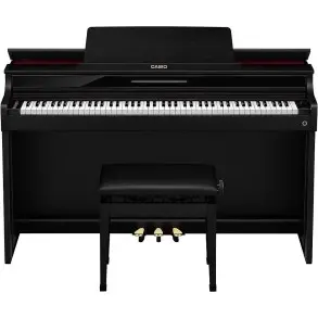 Piano con Mueble Casio Celviano AP-550BK De 88 Teclas + Banqueta