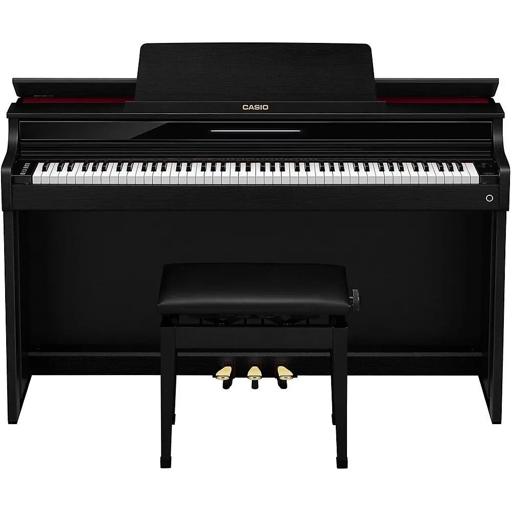 Piano con Mueble Casio Celviano AP-550BK De 88 Teclas + Banqueta