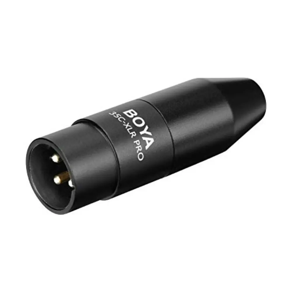 Adaptador Boya 3.5mm A Xlr 35c-xlr Pro Con Phantom