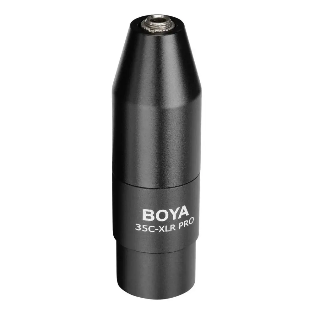 Adaptador Boya 3.5mm A Xlr 35c-xlr Pro Con Phantom