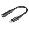 Adaptador Miniplug 3,5mm Hembra A Lightning Boya By-k3