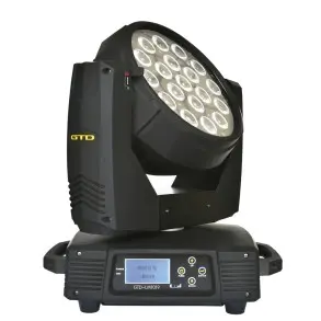 Cabezal móvil de led OSRAM LED 10W x 19u, RGBW four-in-one, Lens angle: 15°, 25° opt, IP20