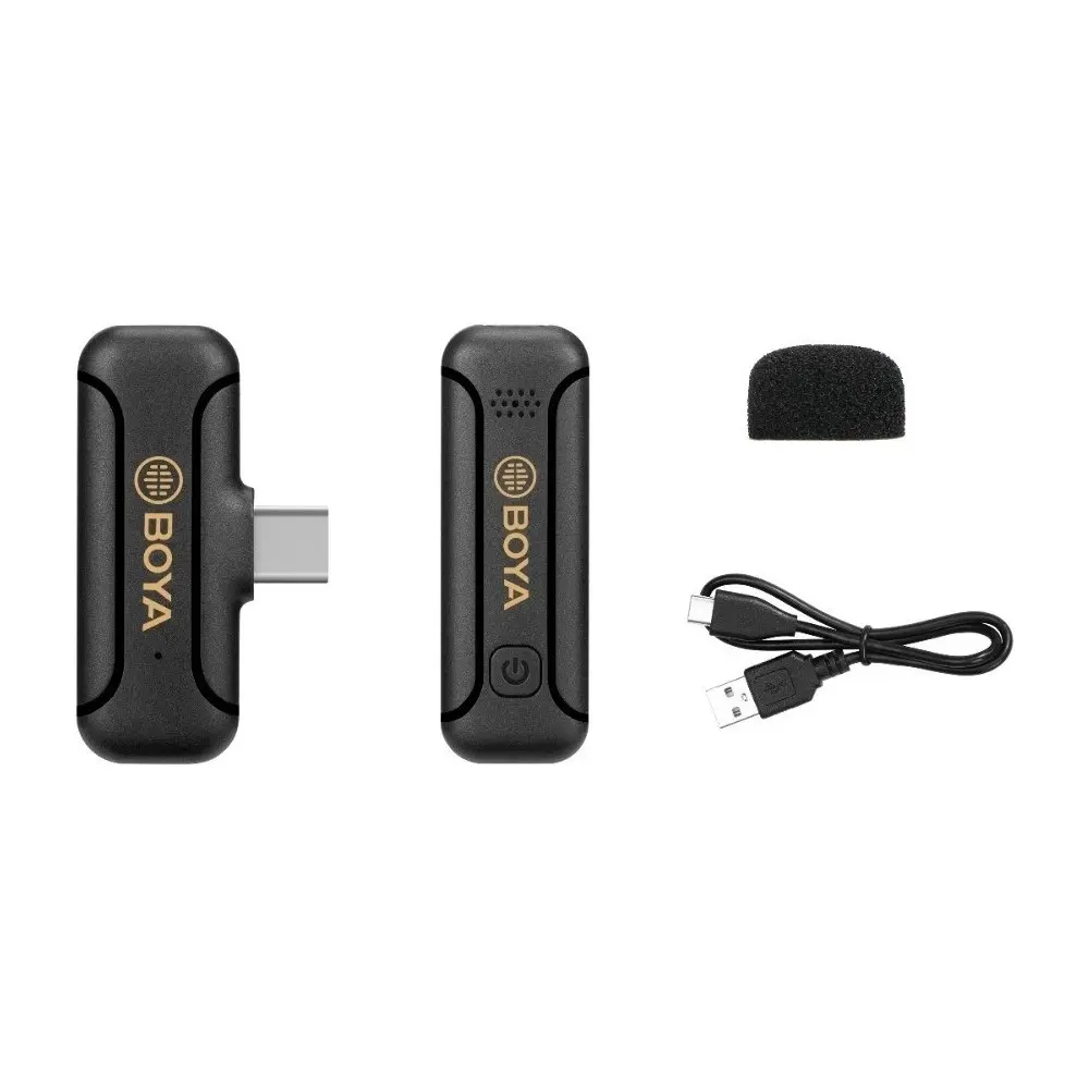 Microfono Inalambrico Corbatero Boya By-wm3 T2-u1 Para Usb-c