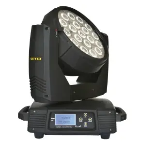 Cabezal Movil LED, OSRAM LED 10W x19u, RGBW four-in-one, Beam angle: 15°~70°, IP20