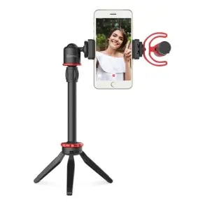 Micrófono Boya By-vg330 Kit Trípode + Soporte Para Celular