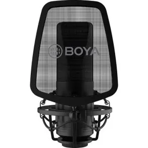 Microfono Boya By-m1000 Condenser Multipatron Estudio Tipo Rode Nt Pop Filter