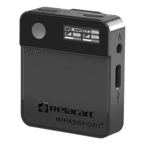 Sistema Inalámbrico Doble Relacart Mi2 Microfonos Para Camaras