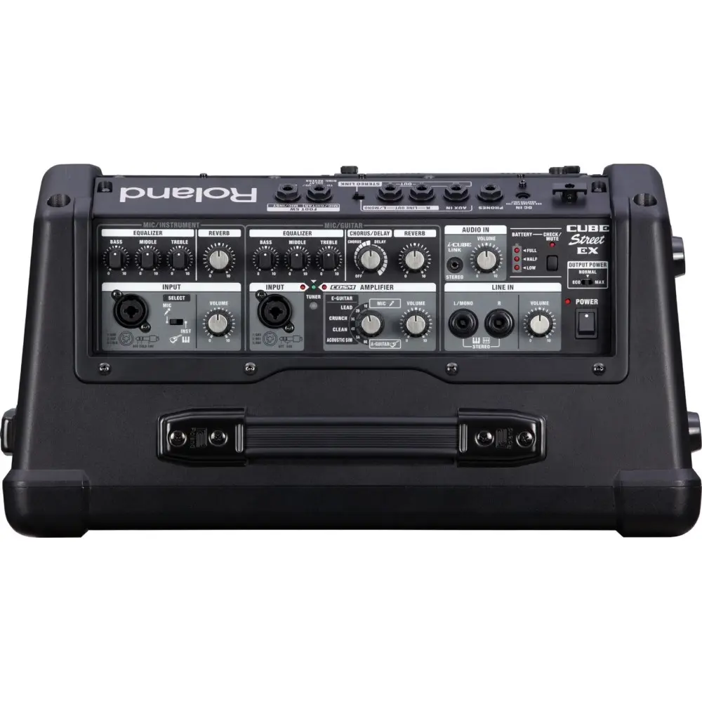 Amplificador Roland Cube Street Ex Portatil 50 W 2 Canales