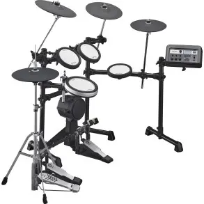 Bateria Electronica Yamaha DTX6K3-X 5 cuerpos con parches TCS + redoblante triple zona y bombo KP90 + Crash extra