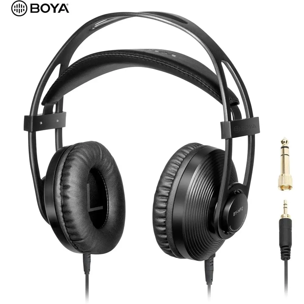 Auriculares Boya By Hp2 Profesional Grabacion Broadcast