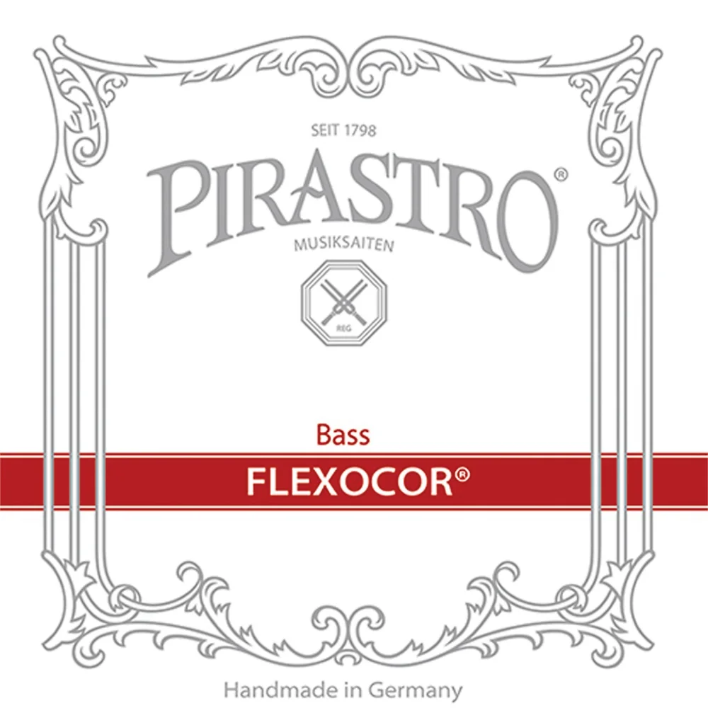 Encordado Pirastro De Contrabajo Flexocor Tension Media 341020