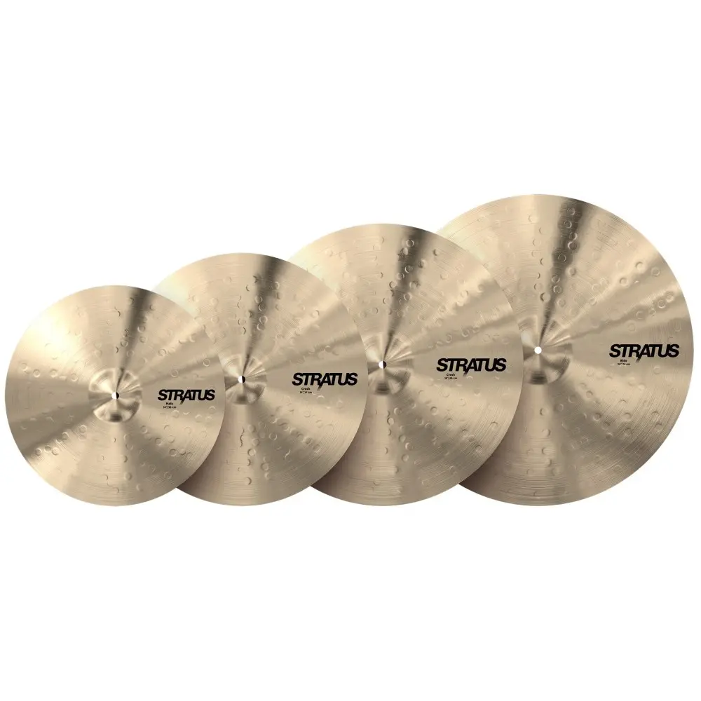 Set De Platillos Sabian Stratus Hi Hat 14"-Crash 16"-Crash 18"-Ride 20"