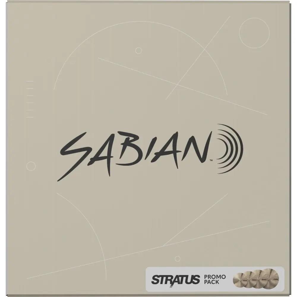 Set De Platillos Sabian Stratus Hi Hat 14"-Crash 16"-Crash 18"-Ride 20"