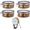 Bateria Electronica Yamaha DTX10KMRW Parches Mesh REMO Cuerpos Madera