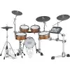 Bateria Electronica Yamaha DTX10KMRW Parches Mesh REMO Cuerpos Madera