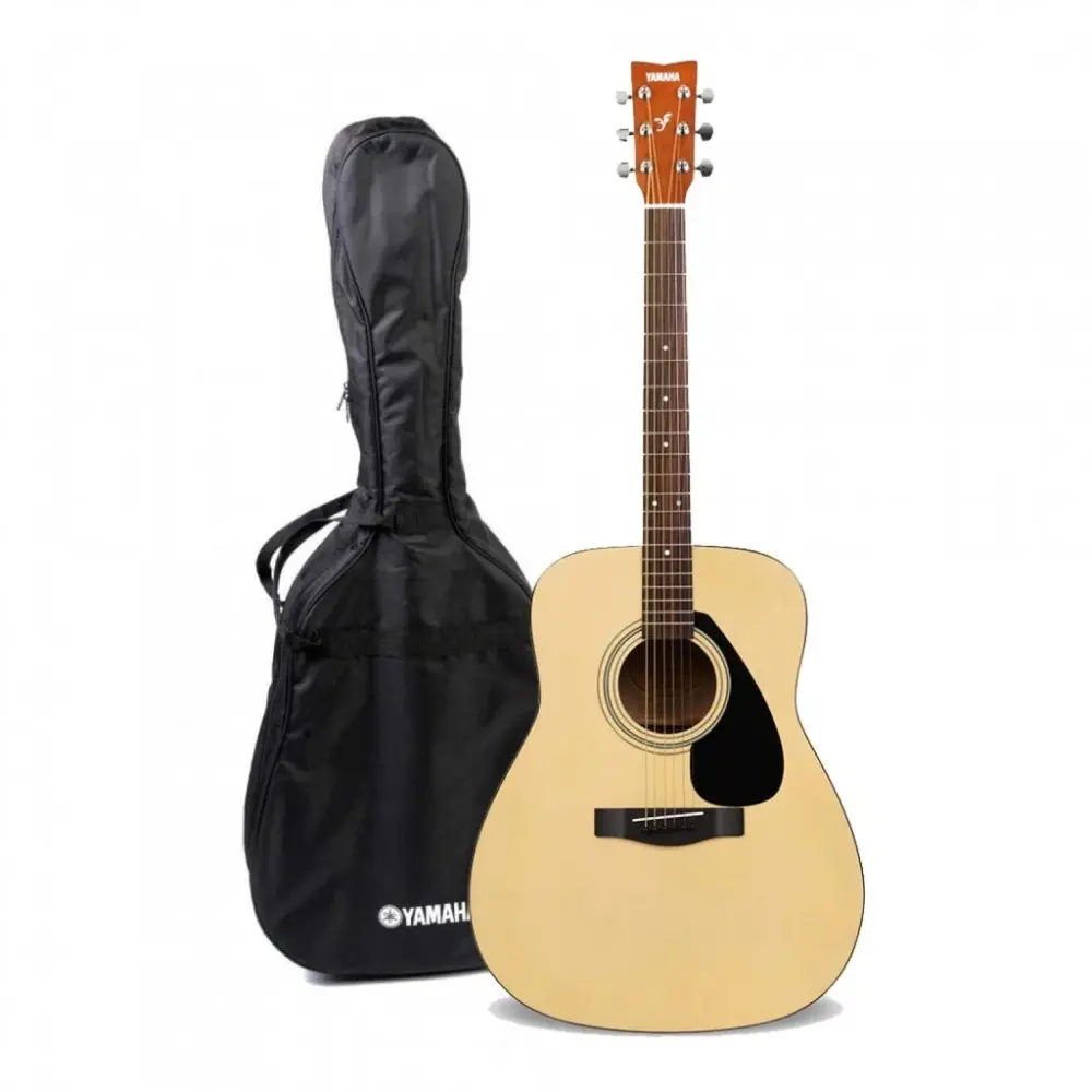 Pack Guitarra Acustica Yamaha F310P Color Natural Con Accesorios