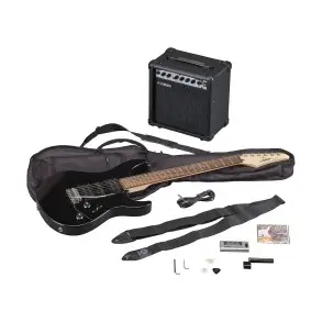 Pack Guitarra y Amplificador Yamaha Gigmaker ERG121GPII Color Negro