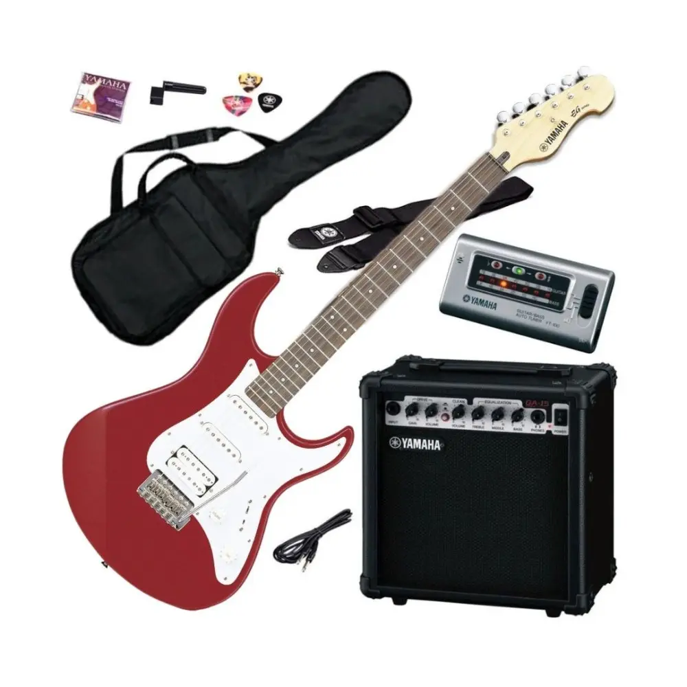 Pack Guitarra y Amplificador Yamaha Gigmaker EG112GPIIMR Color Metallic Red