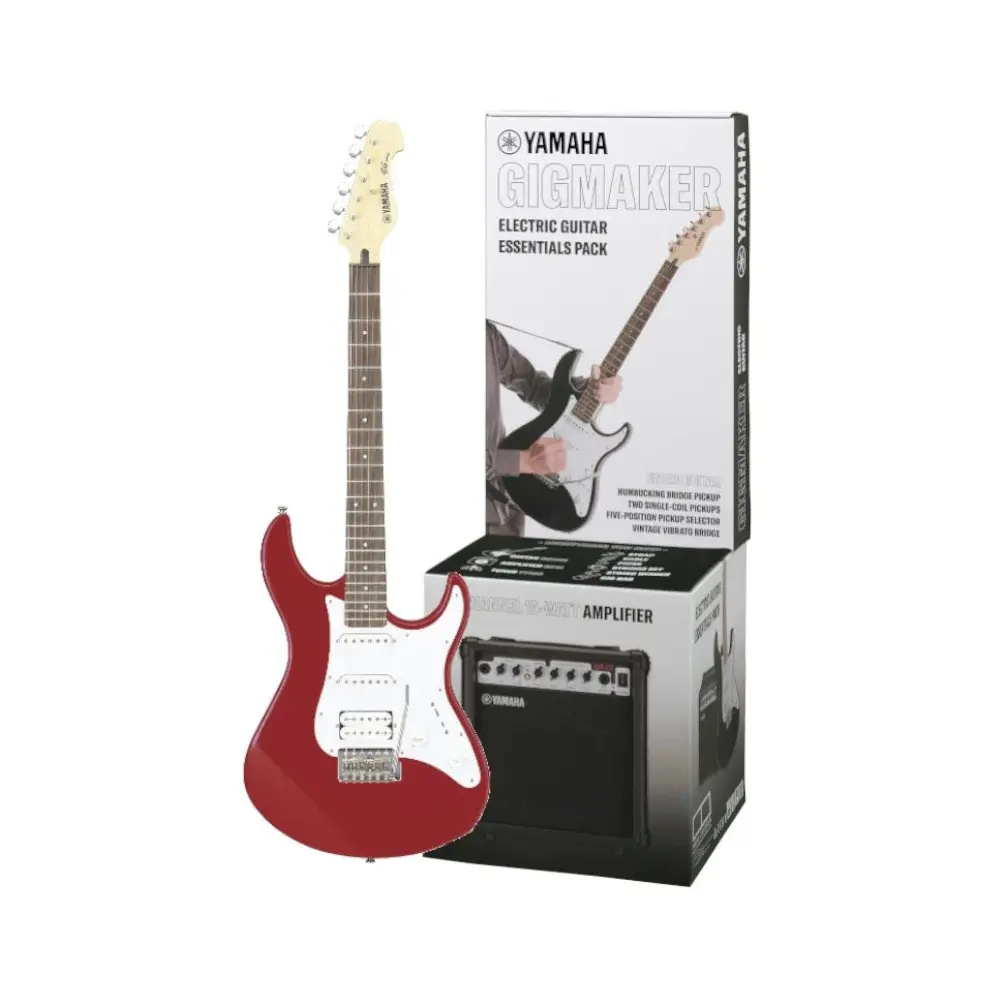 Pack Guitarra y Amplificador Yamaha Gigmaker EG112GPIIMR Color Metallic Red