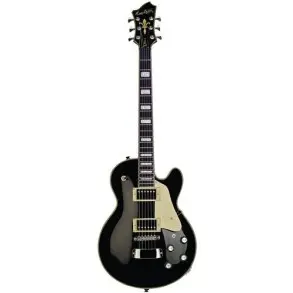 Guitarra Electrica Hagstrom 2 Micrófonos Hagstrom Cosmic Black Burst