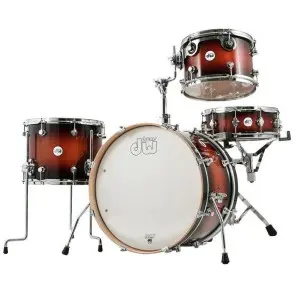 Bateria De 4 Cuerpos DW Design Series Tobacco Burst DDLG2004TB