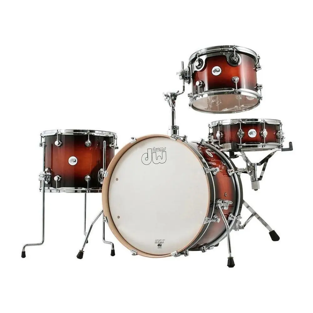 Bateria De 4 Cuerpos DW Design Series Tobacco Burst DDLG2004TB