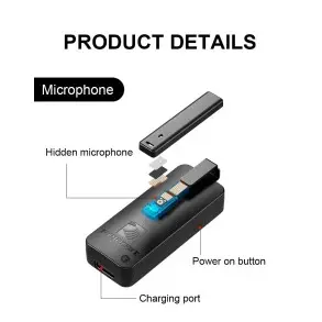 Micrófono Inalámbrico Doble Relacart Mi3 iPhone & Android