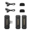 Pack Boya Microfono Inalambrico Doble USB Celulares WM3T2