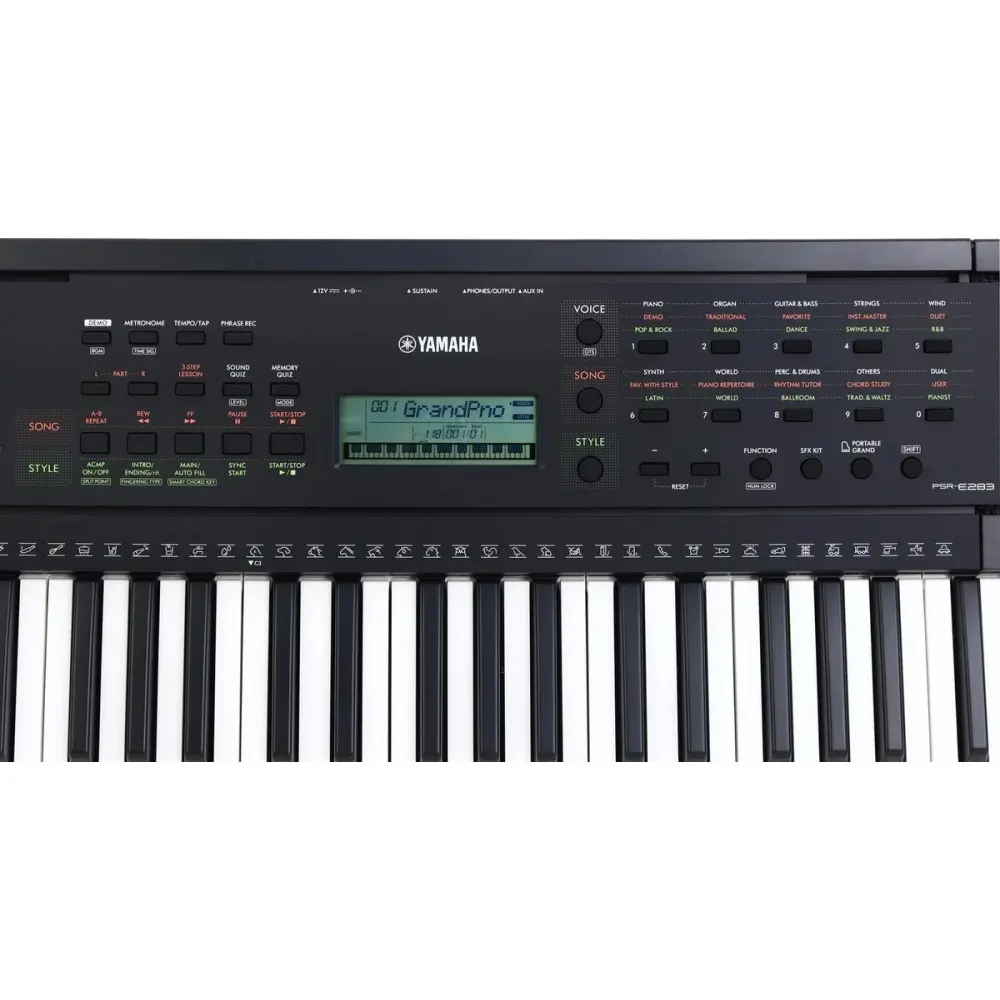 Teclado Psre Yamaha PSRE283 Arranger De 61 Teclas